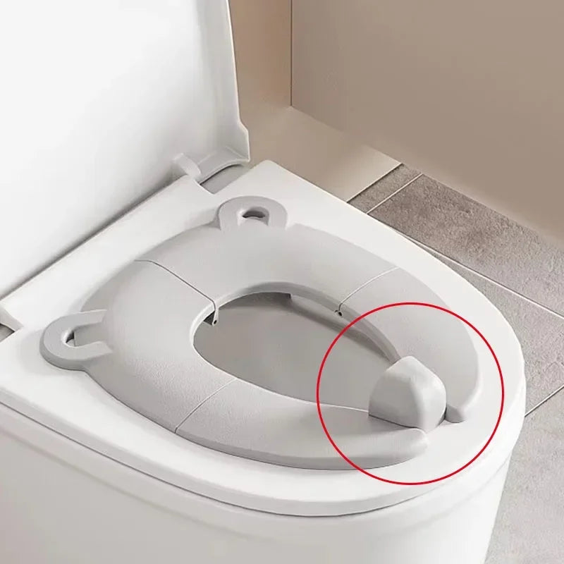 Baby Cartoon Travel Folding Potty Seat Toddler Portable Toilet Training Seat Children Urinal Cushion Children Pot Chair Pad /mat Zpaxo