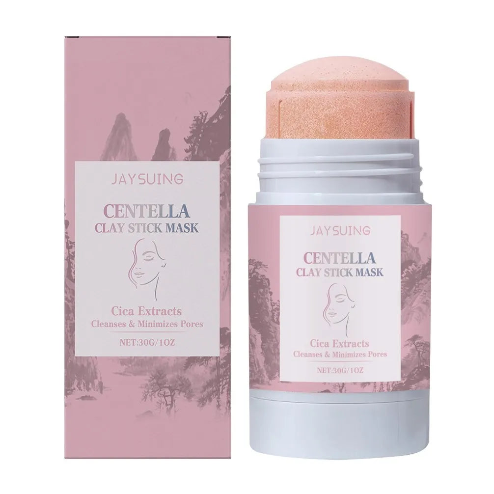 Centella Asiatica Clay Mud Mask Stick – Deep Pore Cleansing Clay Face Mask Stick Zpaxo 30g Boxed