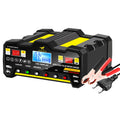 Full Automatic Car Battery Charger Wet Dry Lead Acid LCD Display