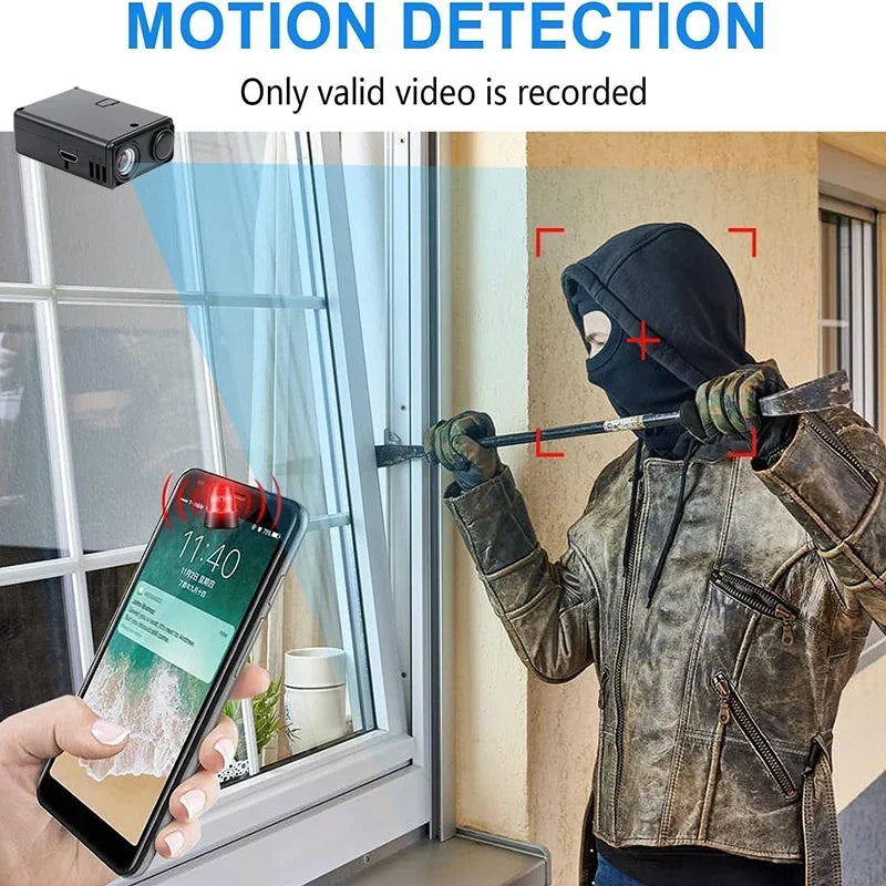 4K Security Camera Wifi Wireless Monitor Remote Motion Detecting