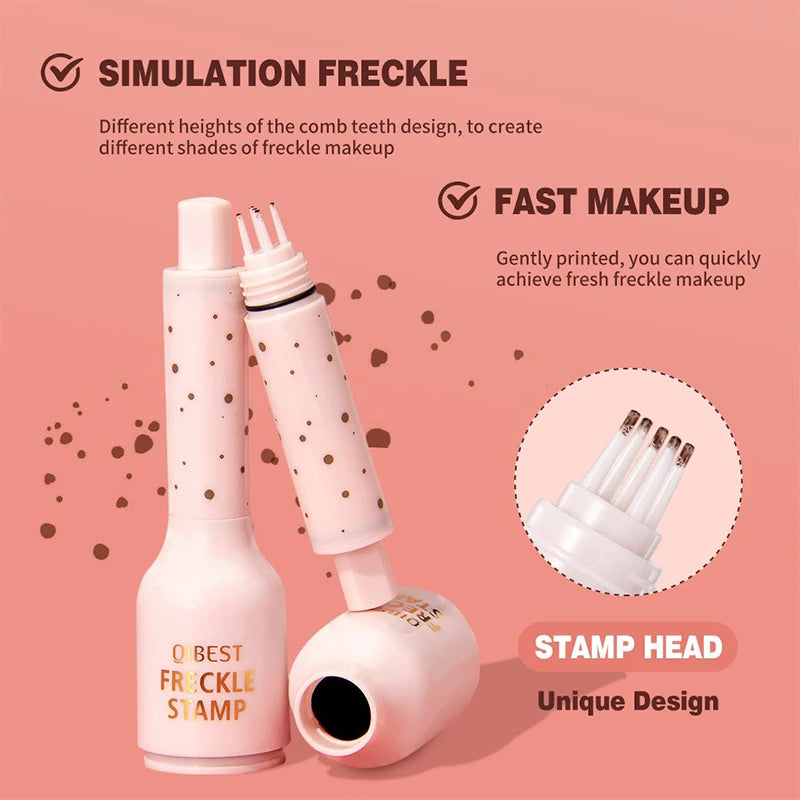 Liquid Air Cushion Five-point Freckle Stamp Pen Natural Simulation Instant Face Fake Dot Spot Pen Waterproof Lasting Makeup Zpaxo