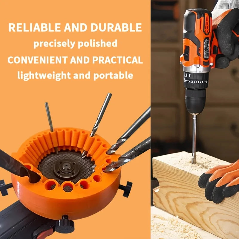 All-in-one Drill Bit Sharpener Precision Multifunctional Grinder Tool