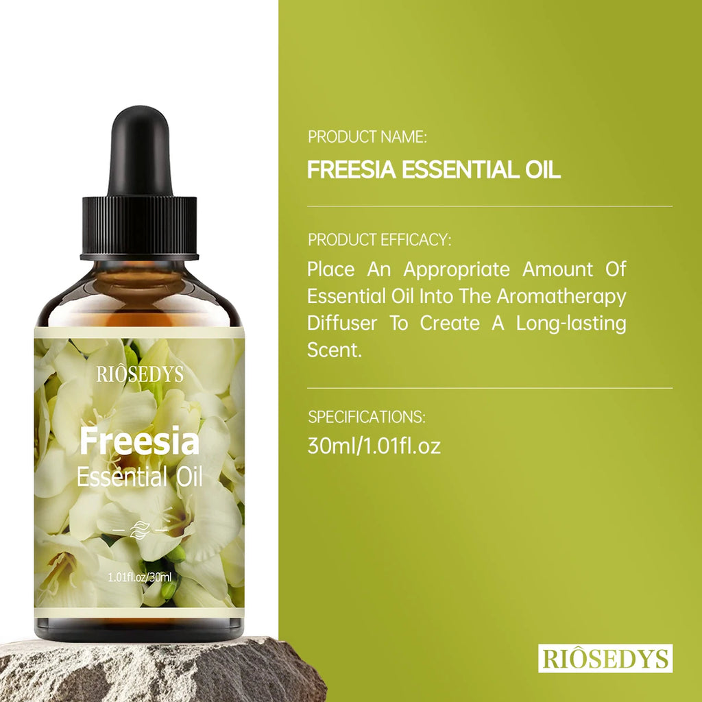 FREESIA Essential Oil Natural Fragrance Suitable Body Massage Zpaxo