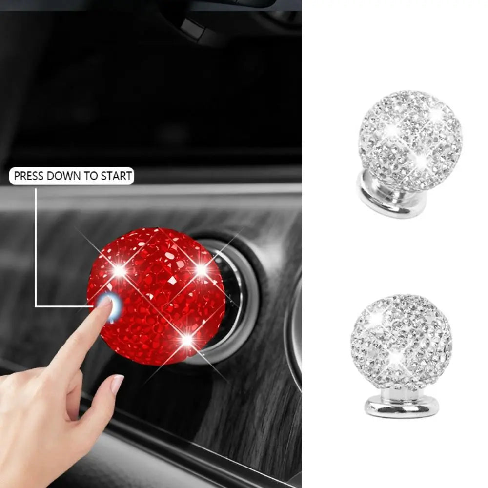 Push Start One-touch Button Rocker Decorative Portable Cover Zpaxo