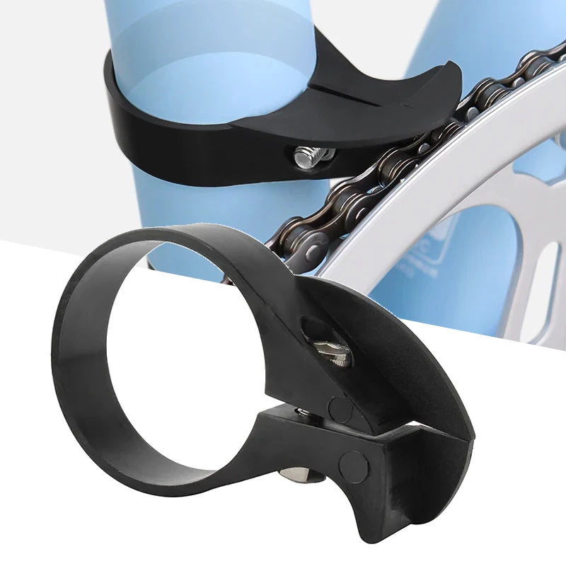 Folding Bike Chain Guide Clamp – Anti-Drop Single Speed Guard Bike Chain Guide Zpaxo