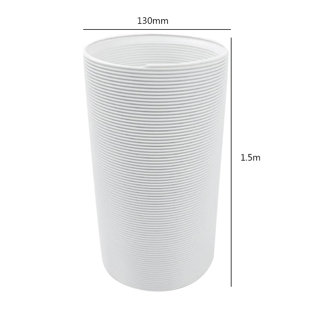 130 Duct Extension Pipe Telescopic Flexible Mobile 1 5M 2M Air Zpaxo 130mmX1.5M