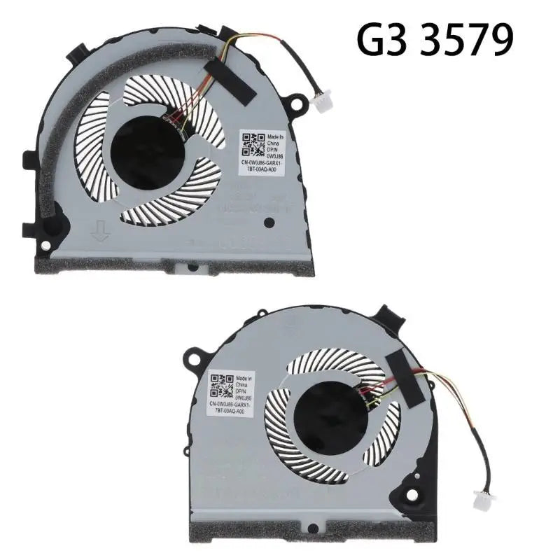 652F CPU GPU Radiator DC 5V 4 Pin 4-wires Laptop Cooler Fan DellG3 Zpaxo