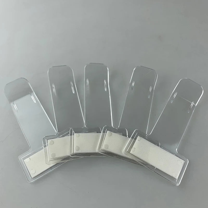 5-Pack Clear Windshield Parking Ticket & Card Holder Clips
