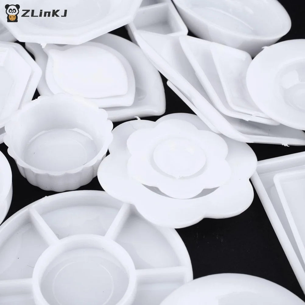 ▶33pcs Mini Dollhouse Miniature Kitchen utensils dish plate tableware Toys Zpaxo