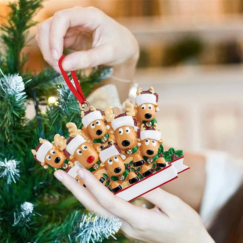 Personalized Family Christmas Ornaments DIY Personal Tree Hanging