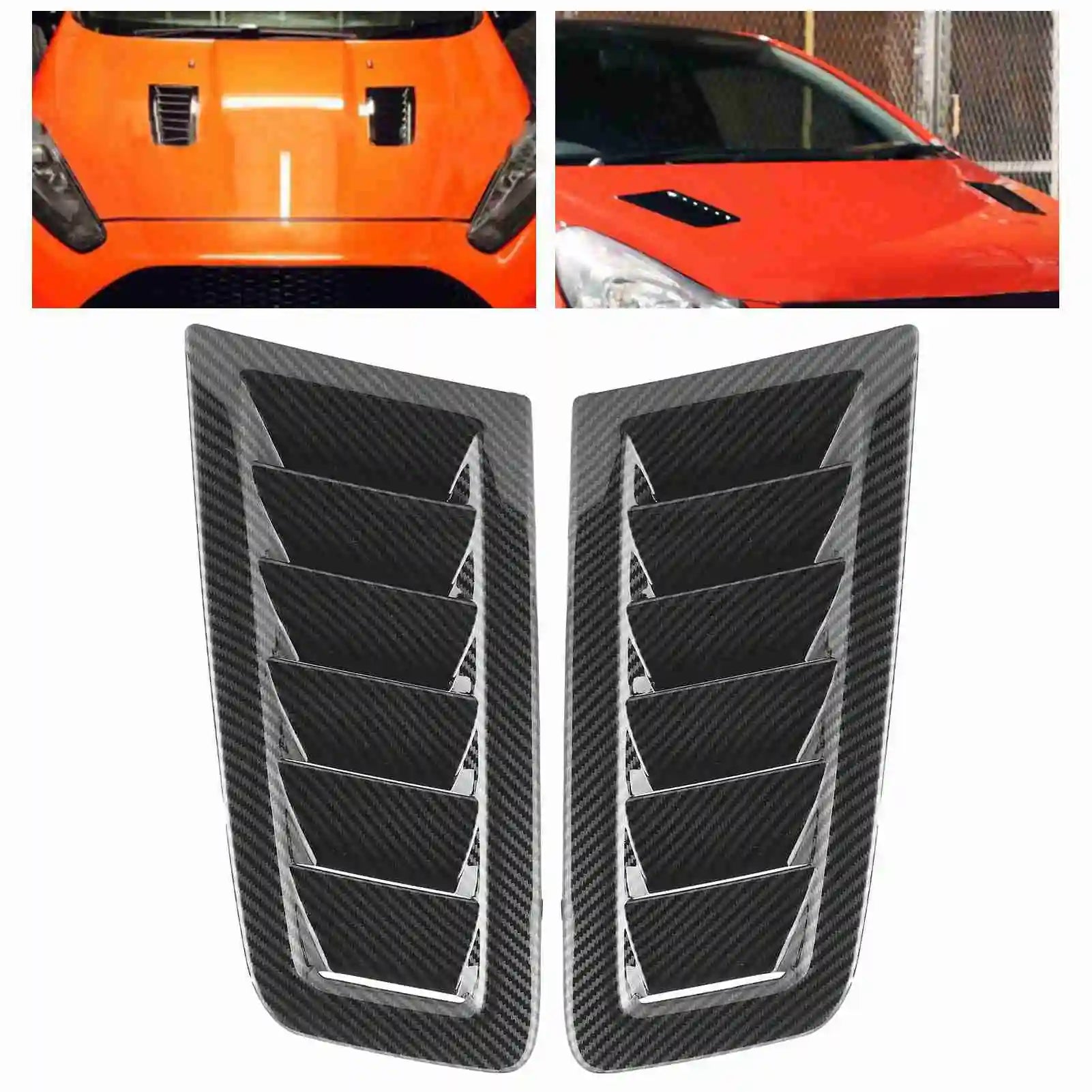 Hood Vents Focus RS MK2 Latest Solid Material Durable Hardened ABS