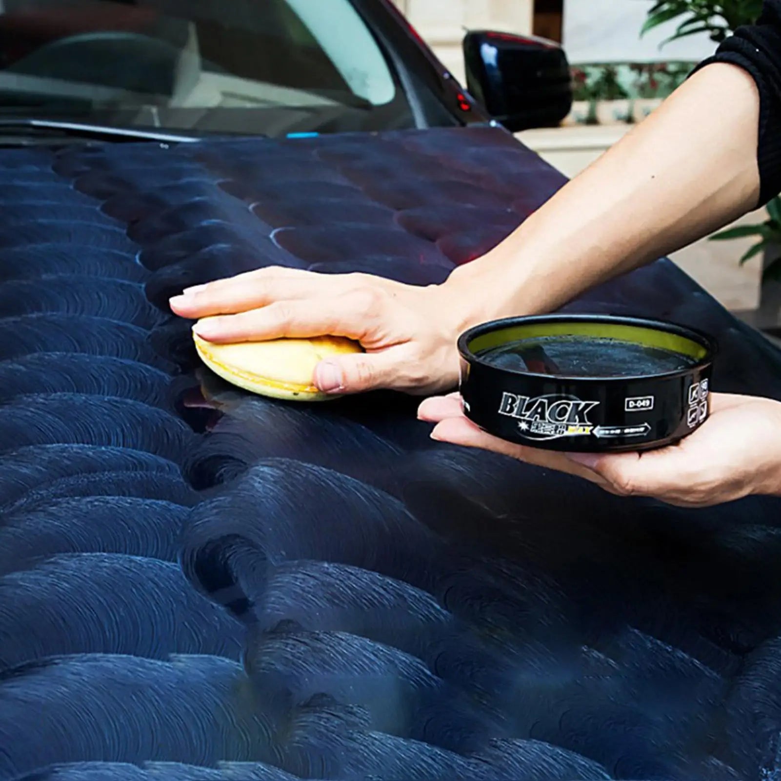 Black Car Wax Polish Scratch Remover UV Protection Maintenance