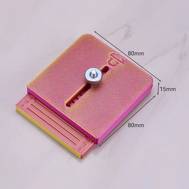 Furniture Film Tint Edge Cutting Small Guide Plate 5- Distance Zpaxo Purple