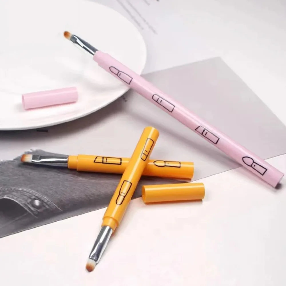 Professional 1 Makeup Brush Portable Plastic Handle Eyeshadow Lip Zpaxo