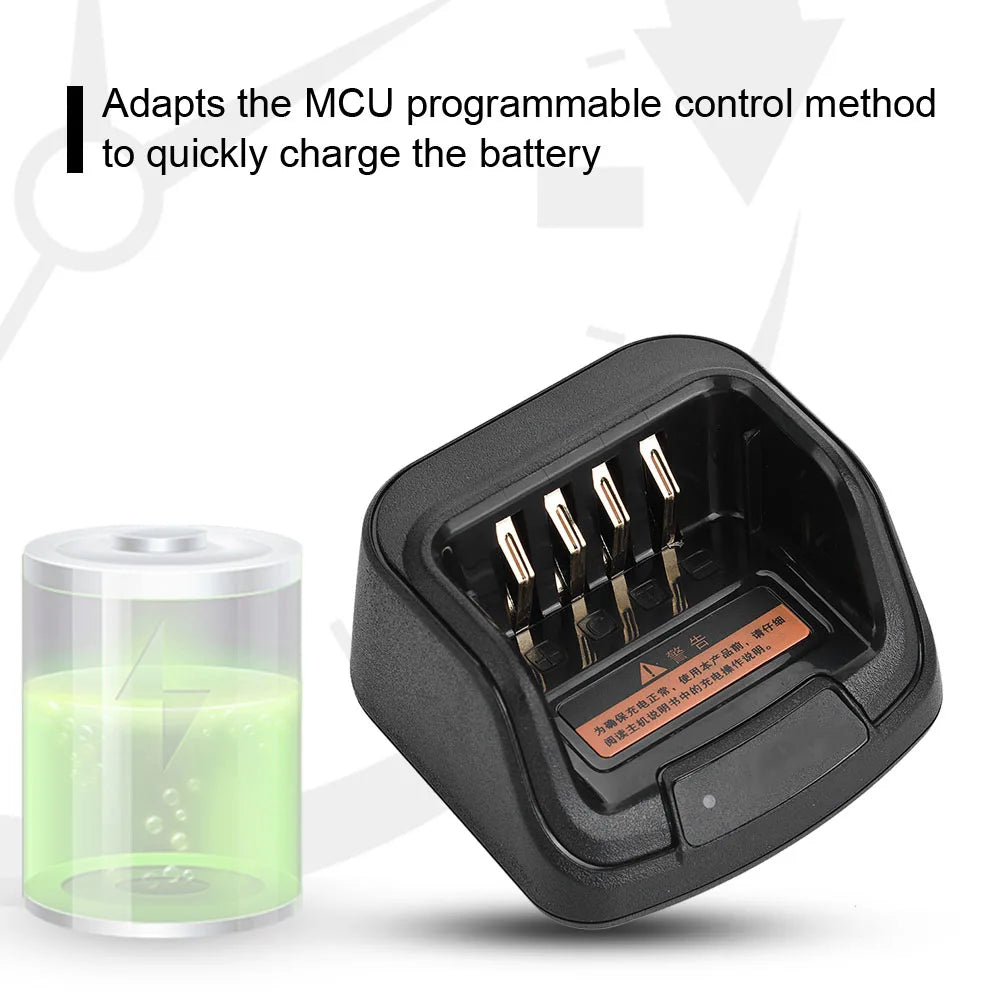 Radio Battery Charging Dock Base For Hytera HYT Walkie Talkie Battery Charger 12V DC 1A 850mAh