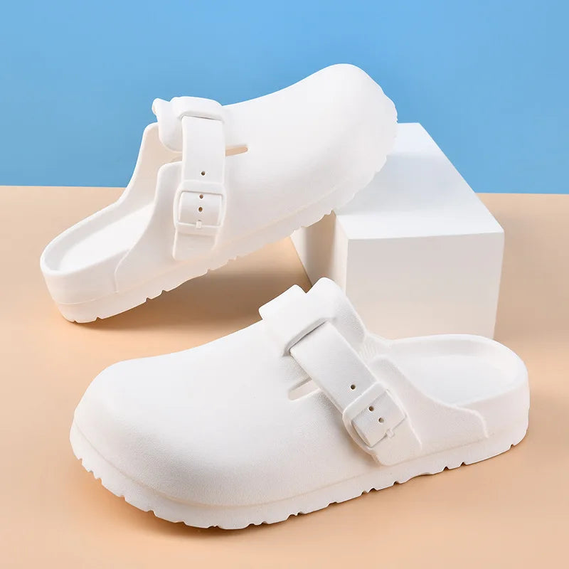 Men Clogs Slides Summer Slippers Working Nurses Soft Eva Anti-slip