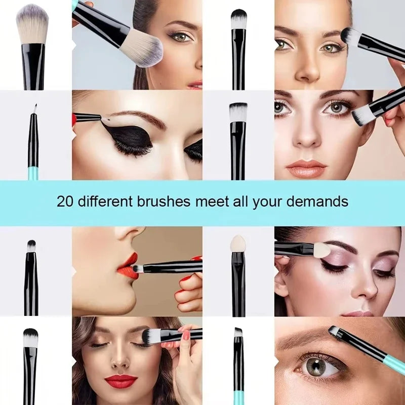Makeup Brush Eyeshadow Eyeliner Brushes Foundation Concealers Powder