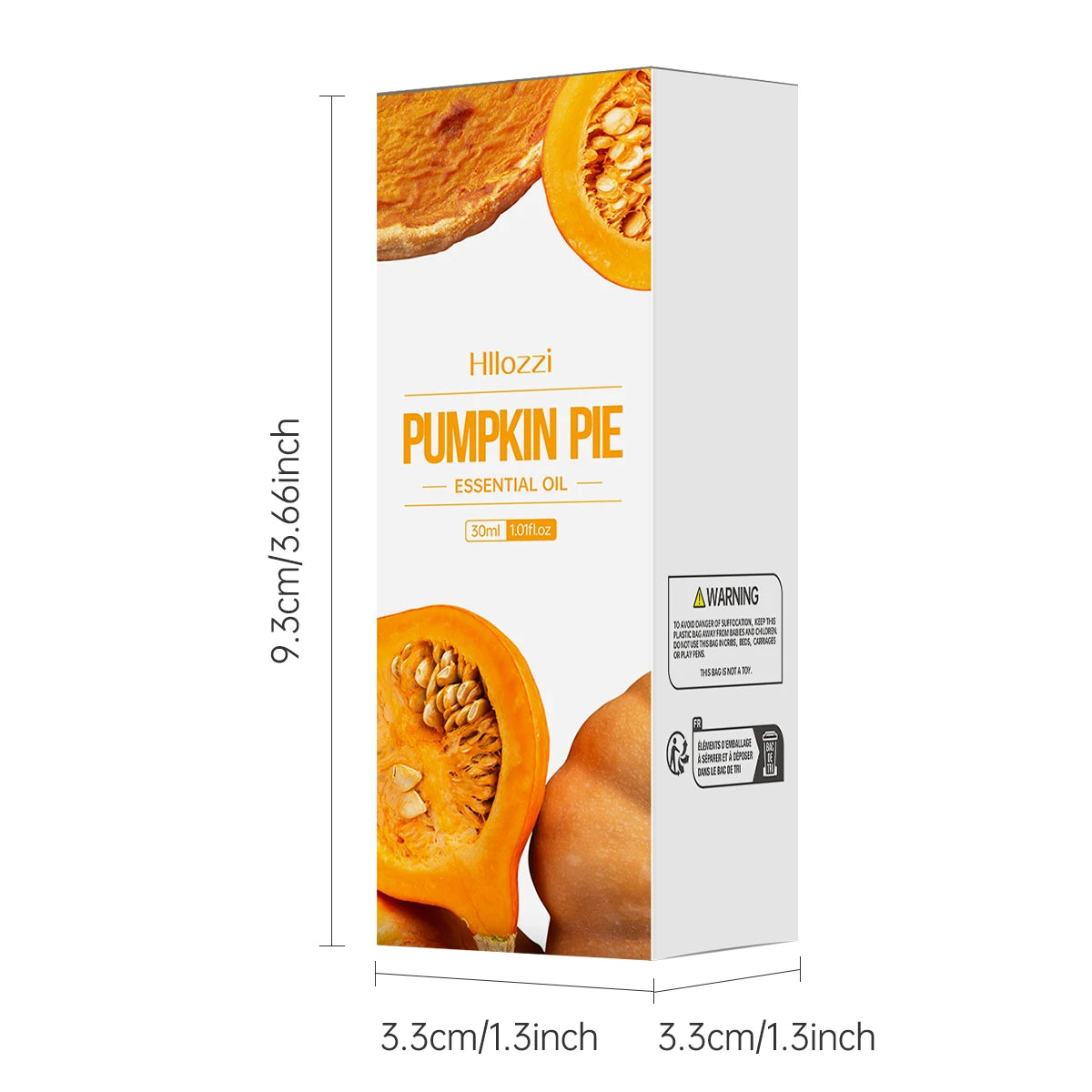 30ml Pumpkin Pie Essential Oil for scalp care, eyelashes, nail care, aromatherapy, humidifier, diffuser, soap making, DIY Zpaxo