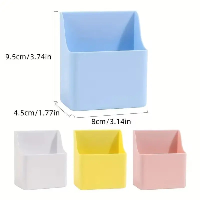 2pcs Large Magnetic Whiteboard Pen Holder – Wall Mount, Multi-Compartment for Teachers, Office & Home Zpaxo