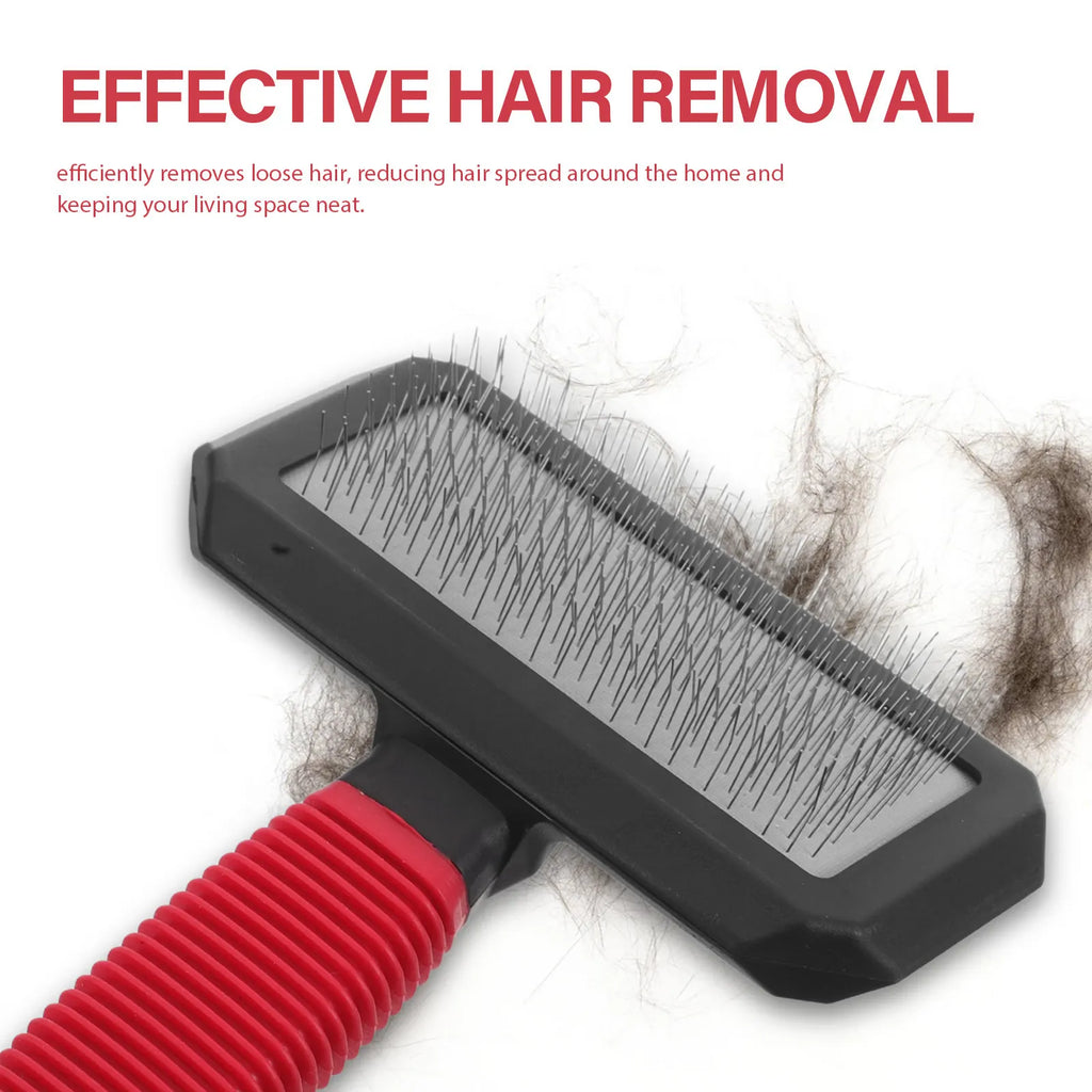 Pet Hair Comb Gentle Bristle Cat Dog Grooming Tool Effective Shedding
