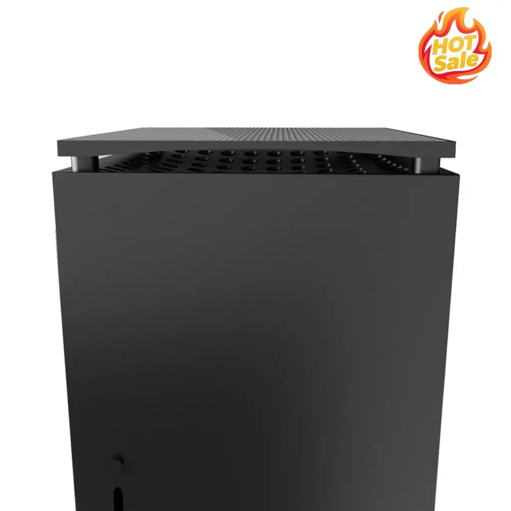 Dustproof Vent Cover PVC Dust Cover Set with 4 Silicone Plugs Top Dust Filter Cover Holder for Xbox Series X Zpaxo