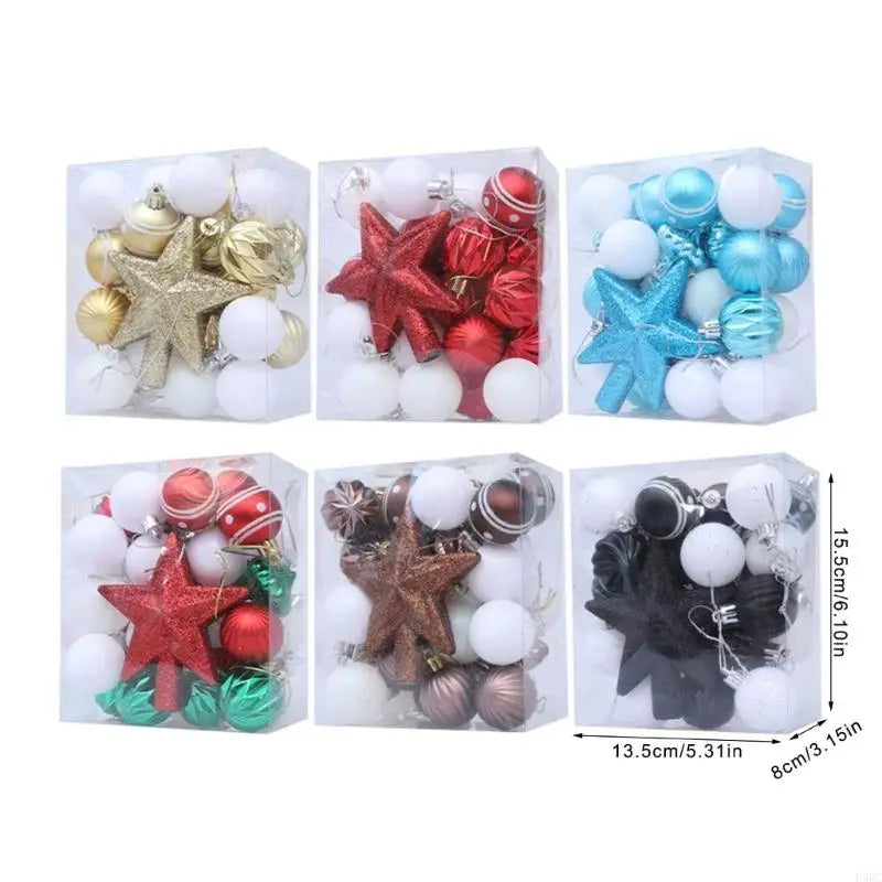 Christmas Baubles Tree Wedding Winter Holiday Party Centerpieces