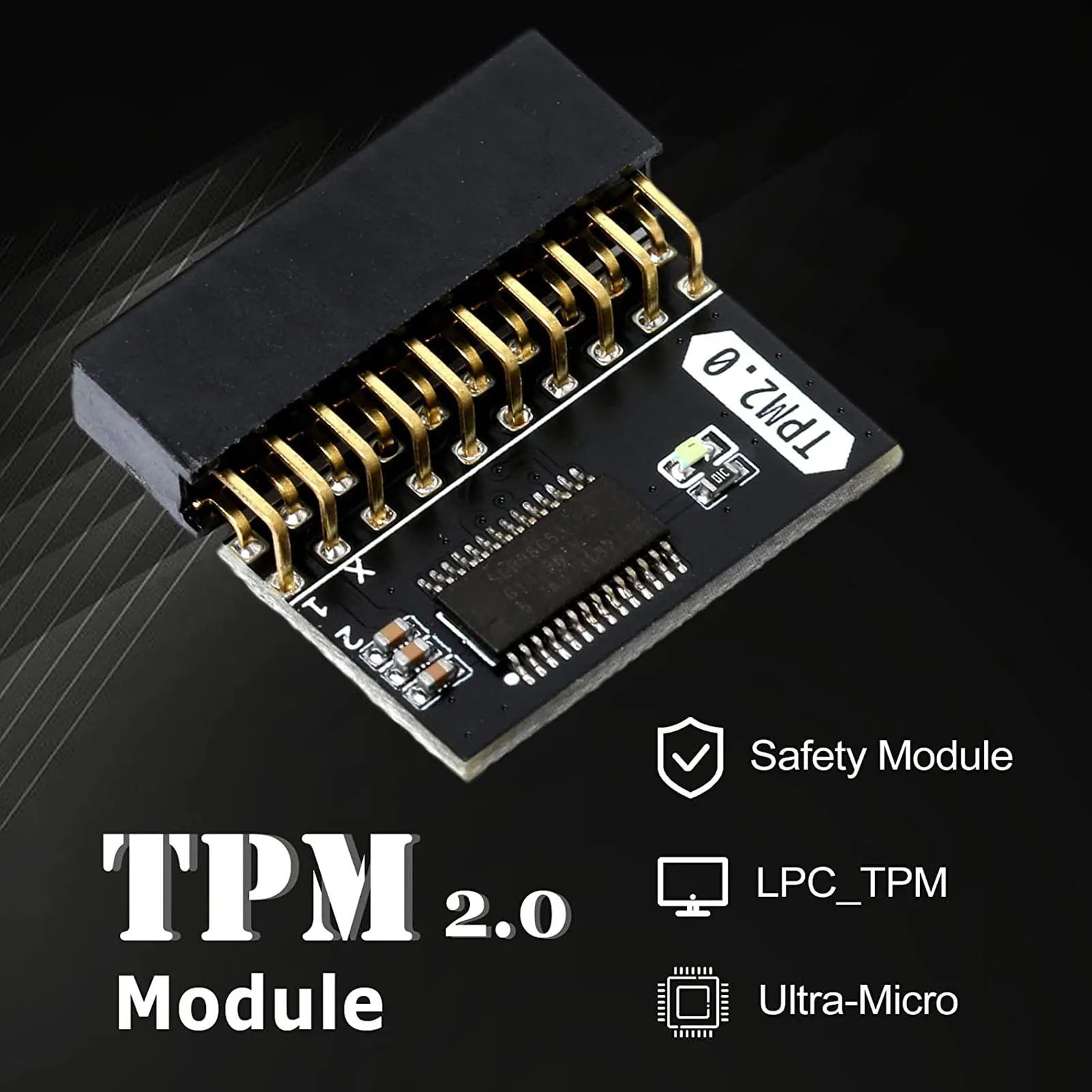 20Pin TPM 2 0 Encryption Security Module Standalone Crypto Processor