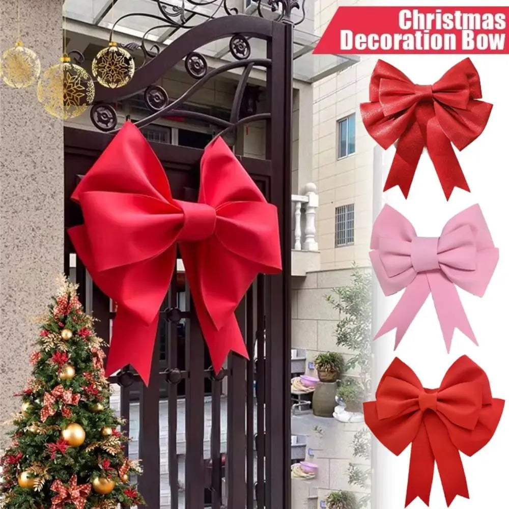 Giant Christmas Bow DIY Kit – 30/50/75cm Large Bow Decor Christmas Bow Decor Zpaxo