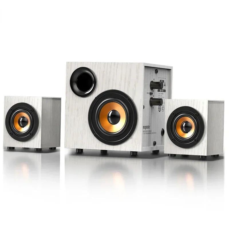 Computer Audio Full Set of Wired Outside The Loudspeaker Active Living Room Heavy Subwoofer Large Volume Professional Zpaxo