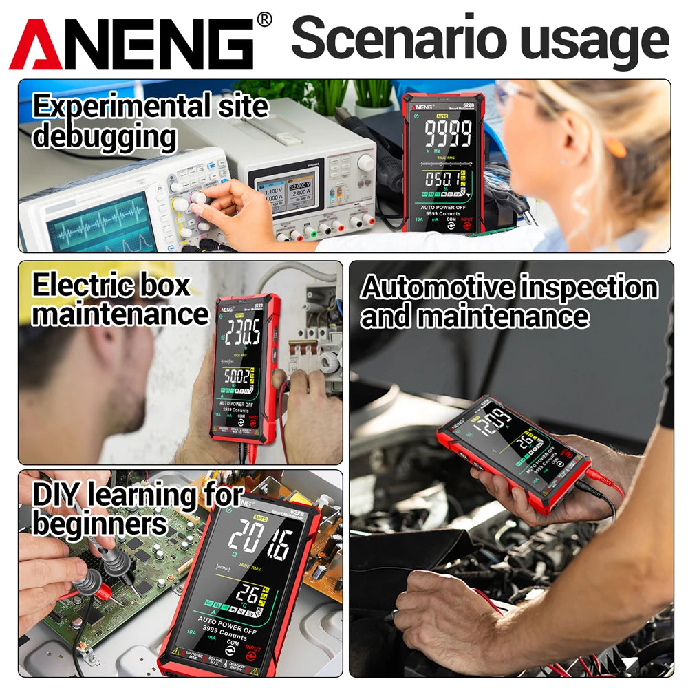 ANENG 622B Multitesters Multimeter Infrared Laser Designator Analog