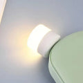 Mini USB LED Night Light – Plug-In Portable Reading Lamp