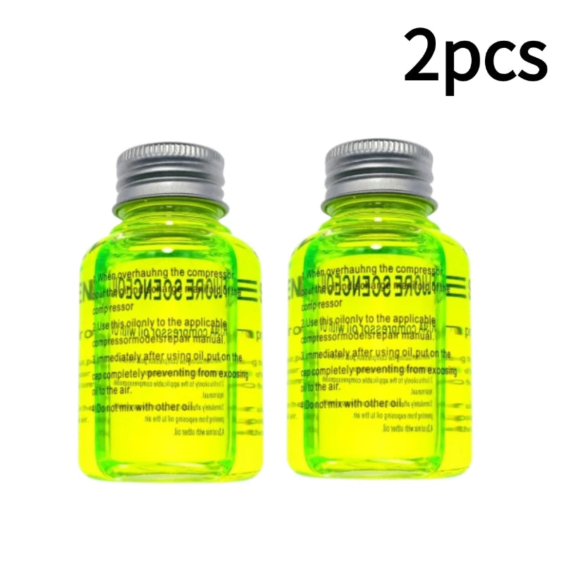Car AC UV Dye Leak Detection Kit – Fluorescent Oil 1/2/3pcs AC Leak Detection Tool Zpaxo 2PCS