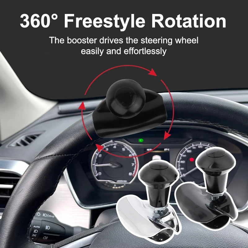 Universal Steering Wheel Spinner Knob – Car Booster Grip Ball