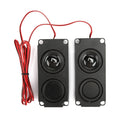 8Ω 5W Loudspeaker Magnetic Dual Speaker Heavy Bass Audio Cavity 40mm Portable Speaker for TV Monitor Zpaxo Default Title