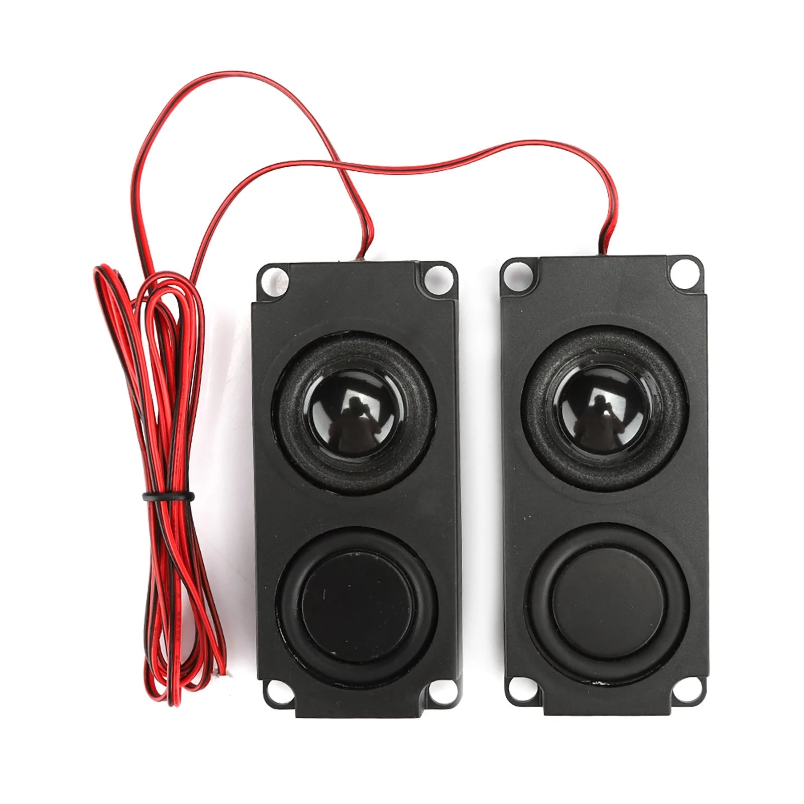 8Ω 5W Loudspeaker Magnetic Dual Speaker Heavy Bass Audio Cavity 40mm Portable Speaker for TV Monitor Zpaxo Default Title