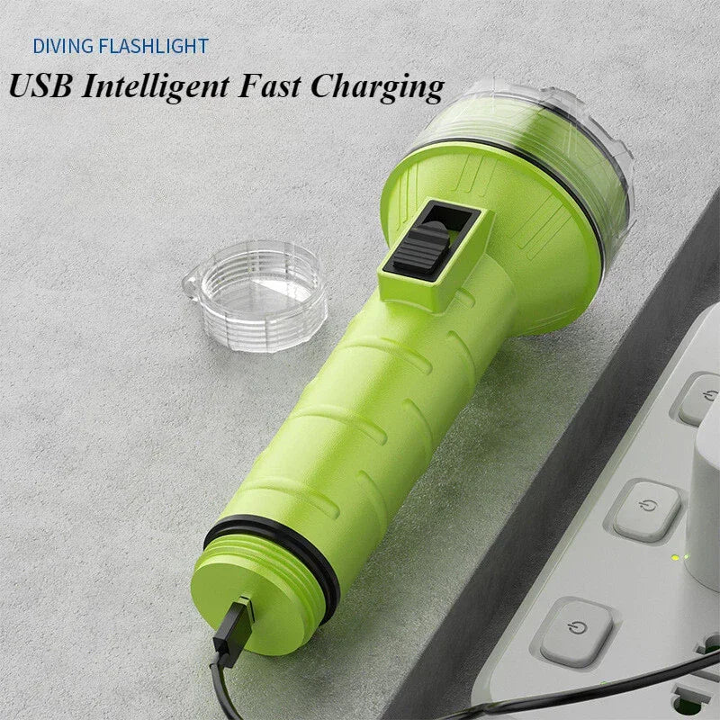 POCKETMAN 2000 Lumen Scuba Diving Torch – IP8 Waterproof LED