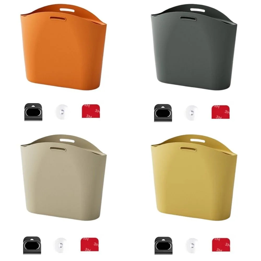 Portable Silicone Car Trash Can Vehicle Storage Garbage Collection Zpaxo