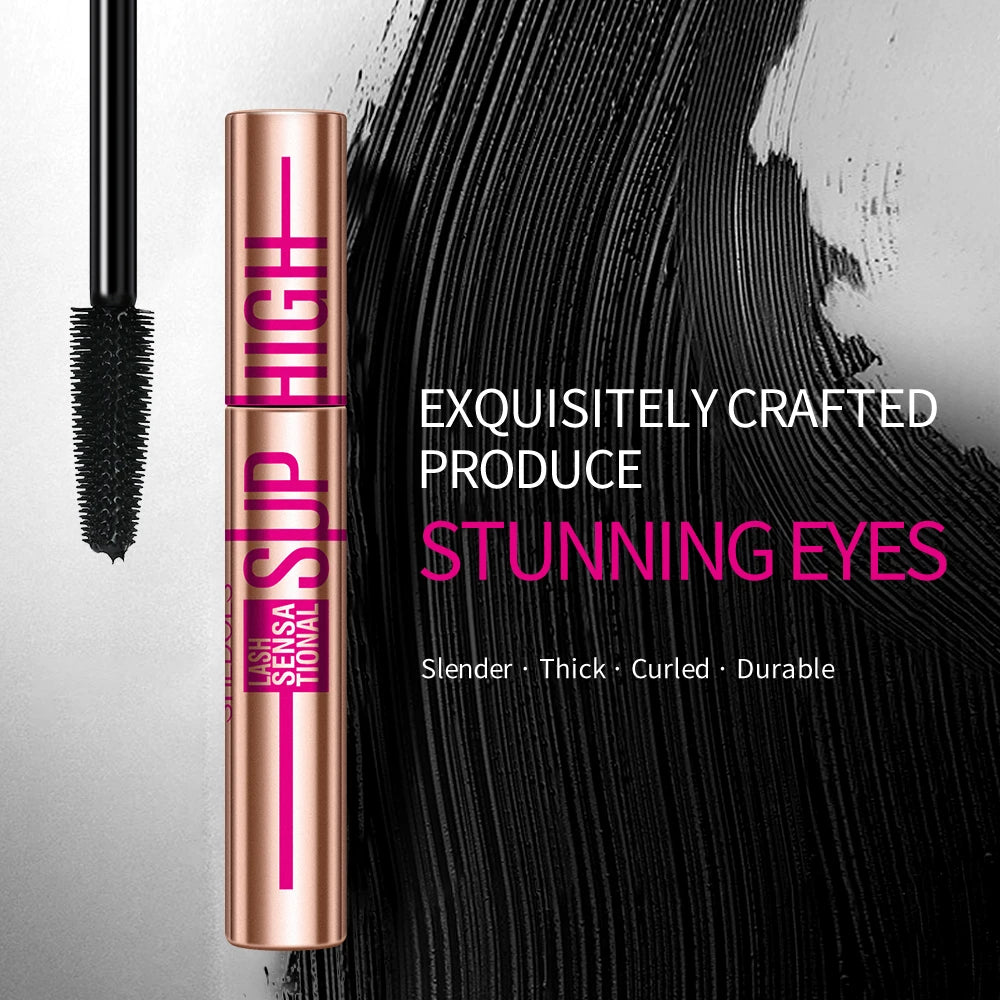 Thin Thick Mascara Durable Waterproof Natural Eye Makeup Curling