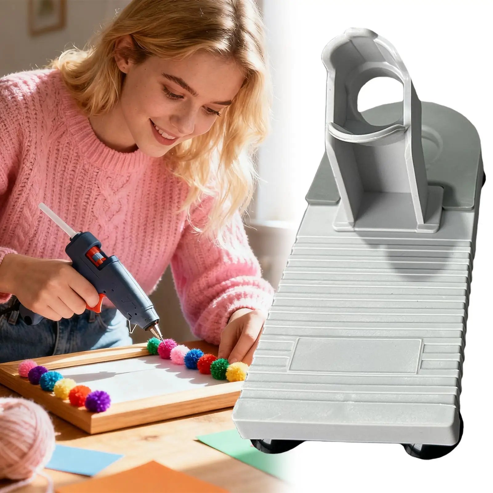 Heat Resistant Glue Gun Stand Non-slip Anti Drip Universal Holder