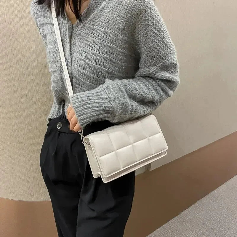 Fashion Designer Women Shoulder Bag Small PU Leather Female Crossbody