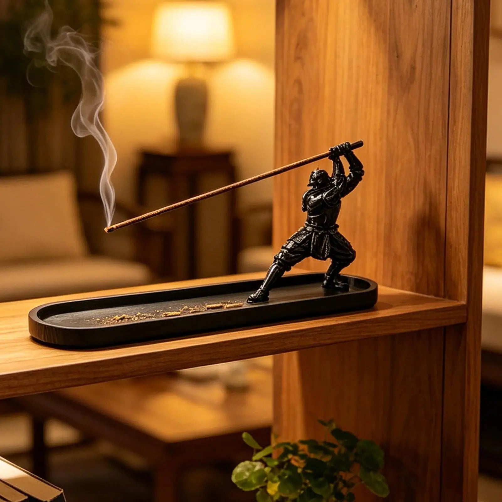 Japanese Incense Burner Japanese Novelty Ash Catcher Incense Stick Burner for Home Living Room Bedroom Yoga Room Office Entryway Zpaxo