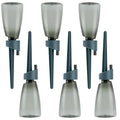 6-Pack Self-Watering Drip Irrigation Spikes | Auto Plant Feeder Drip Irrigation Spikes Zpaxo 6Pcs