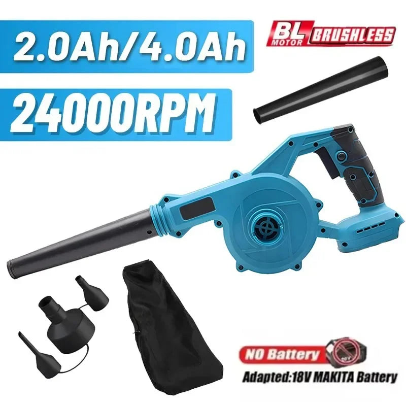 Mini Cordless Leaf Blower 18V Makita Battery Vacuum 150CFM Up 120MPH