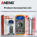 ANENG XL830L Handheld Portable AC DC Ammeter Voltmeter Ohm Voltage