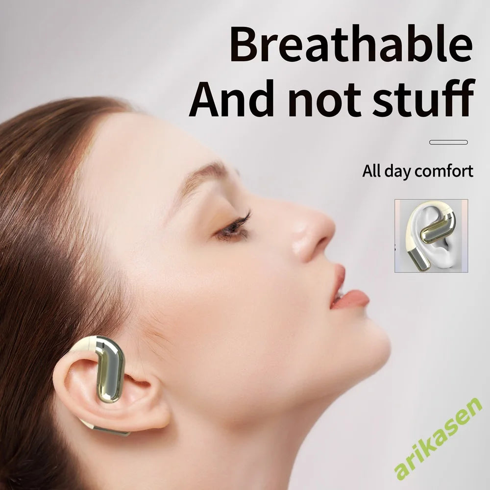 Open-ear Bluetooth Headphones Wireless Headset Earbuds Surroundings