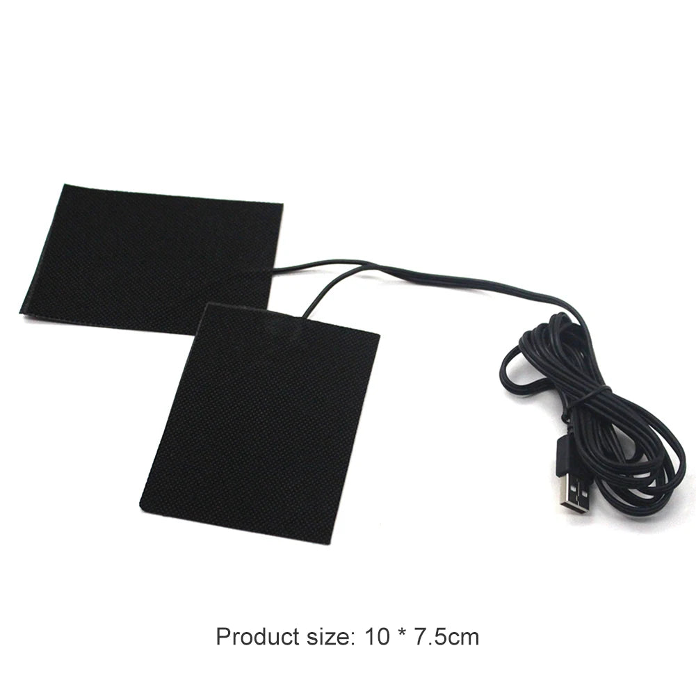 USB Heating Sleeping Mat 7 Zones Heated Mattress Adjustable Temperature Electric Heating Pad for Outdoor Camping Tent Mat Zpaxo Only Heating Plate