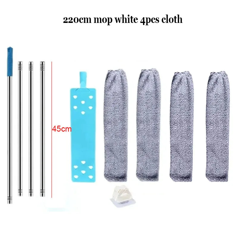 Telescopic Microfiber Duster Long Handle – Blinds & Home Cleaning Microfiber Duster Zpaxo HF001-15