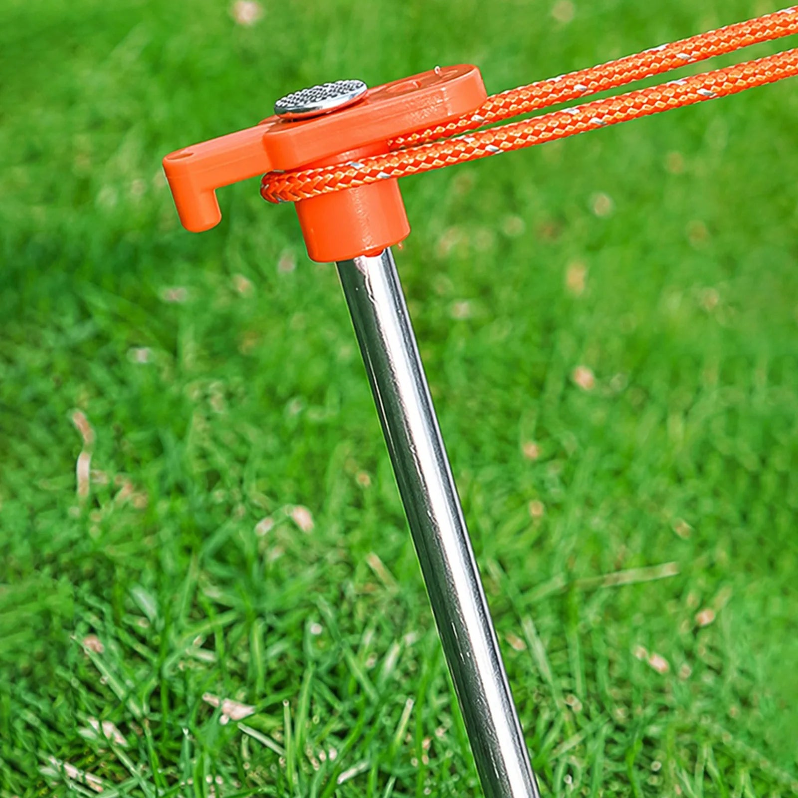 T-shaped Tent Stakes Non-slip Rust-proof Steel Canopy Anchors