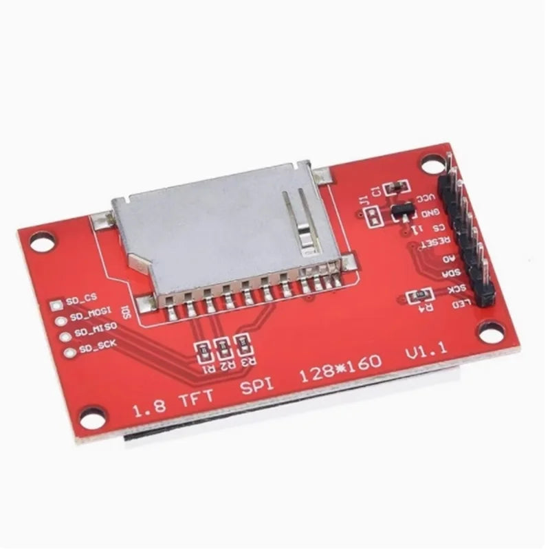 1 8-inch SPI Serial Port TFT LCD Screen Module 4 IO Drivers 128 160 Zpaxo