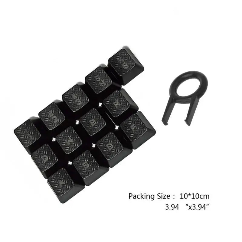 652F 13PCS ABS Backlit Keycaps OEM Profile for Mechanical Keyboard DIY Best for Gamer Zpaxo